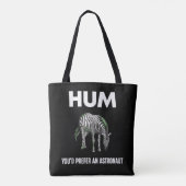 Hum Sie bevorzugen einen Adtronaut Funny Zebra Tasche (Rückseite)