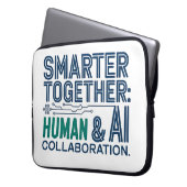 Human AI Tech Sleeve | Smarter Together (Vorderseite Links)