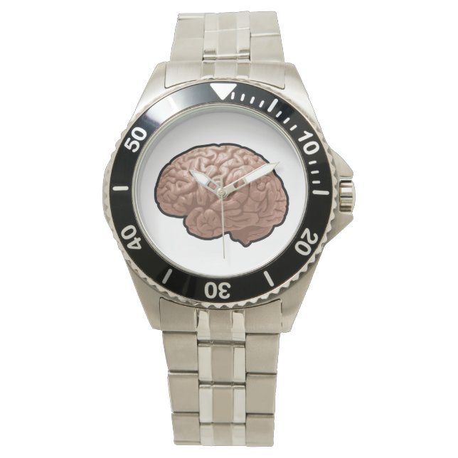 Human Brain Watch Armbanduhr (Vorderseite)