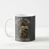 Human By Chance Alpha By Choice Alpha Wolf Meme Da Kaffeetasse (Links)