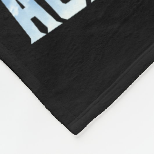 Human By Chance Alpha By Choice Funny Alpha Wolves Fleecedecke (Ecke)