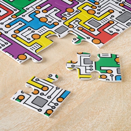 Human Circuit Board Puzzle (Seite)