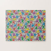 Human Circuit Board Puzzle (Horizontal)