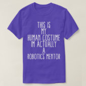 Human Costume Robotics Mentor Science Robo Coach R T-Shirt (Design vorne)