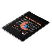 human design generator type notizblock (Linke Seite)