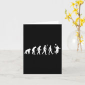 Human Evolution , Badminton Player Version Karte (Gelbe Blume)