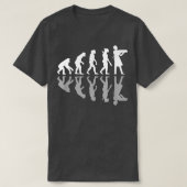 Human Evolution Funny Baking Baker Humor Culinary T-Shirt (Design vorne)