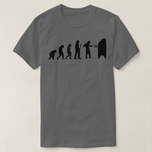 Human Evolution Pizza Delivery Guy Eating Pizza It T-Shirt (Design vorne)