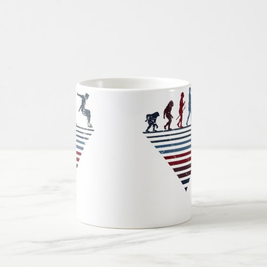 Human Evolution - Player Vintage Parkour Kaffeetasse (Mittel)
