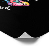 Human Heartbeat Ecg Cardiology Anatomical Medical  Poster (Ecke)