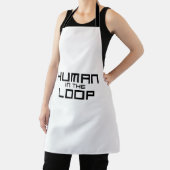 Human in the Loop Minimalist Industrial Apron Schürze (InSitu)