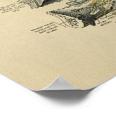 Human Jaw TMJ Anatomy 1902 Vintag Print Poster (Ecke)