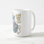 Human Jungle Gym Fox Tee | Certified & Exhausted Kaffeetasse (VorderseiteRechts)