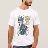 Human Jungle Gym Fox Tee | Zertifiziert & Erschöpf (Vorderseite)