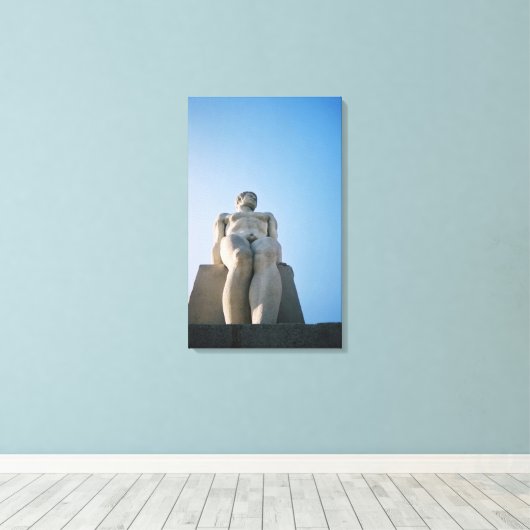 HuMAN-Leinwand | m3galleryStudio Leinwanddruck (Insitu (Holzboden))