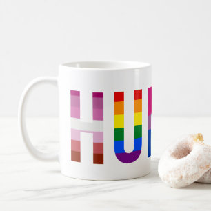 HUMAN LGBT Flag Gay Pride Monat Transgender Kaffeetasse