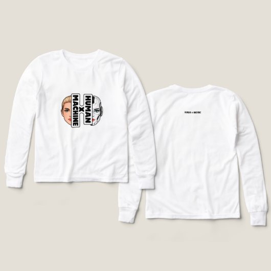 HUMAN × MACHINE (Design Vorderseite & Rückseite)