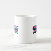 Human × Machine futuristische Tech-Kaffeetasse Kaffeetasse (Mittel)