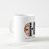 “HUMAN × MACHINE” KAFFEETASSE (Vorderseite Links)
