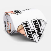 HUMAN × MACHINE KRAWATTE (Gerollt)