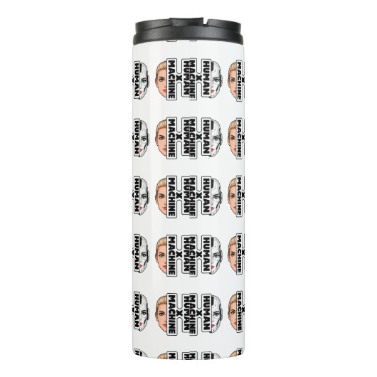 HUMAN × MACHINE THERMOSBECHER (Rückseite)