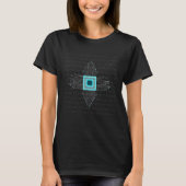 Human Memory Circuit Digital Brain Artificial Inte T-Shirt (Vorderseite)