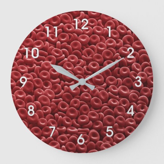 HUMAN RED BLOOD CELLS GROßE WANDUHR (Vorderseite)