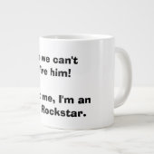 Human Resource HR Rockstar-Tasse Jumbo-Tasse (Vorderseite Rechts)
