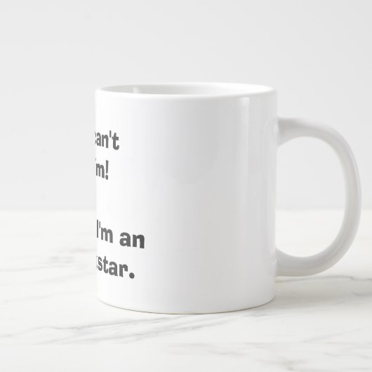 Human Resource HR Rockstar-Tasse Jumbo-Tasse (Rechts)