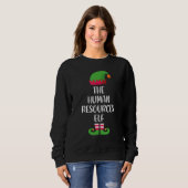 Human Resources Elf Family Matching Group Christma Sweatshirt (Vorne ganz)