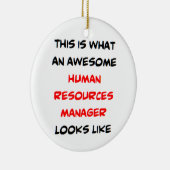human resources manager, awesome keramik ornament (Rechts)