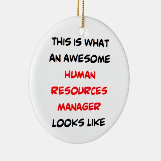 human resources manager, awesome keramik ornament (Rechts)