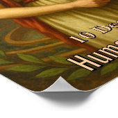 Human Rights Day 10 Event gift Poster (Ecke)