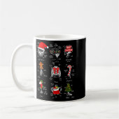 Human Skeleton Anatomy Christmas Medical Student X Kaffeetasse (Links)
