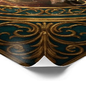 Human Soul Cat – Glossy Fantasy Poster (Ecke)