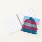 Human Trans Pride Notebook Notizblock (Innenseite)