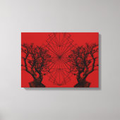 human tree leinwanddruck (Vorderseite)