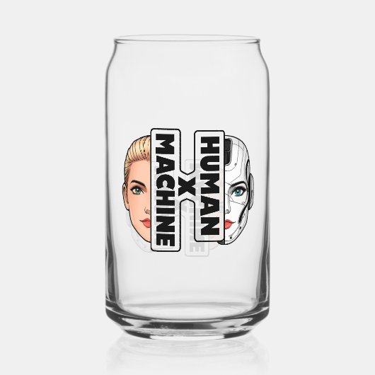 HUMAN x MACHINE Dosenglas (Vorderseite)