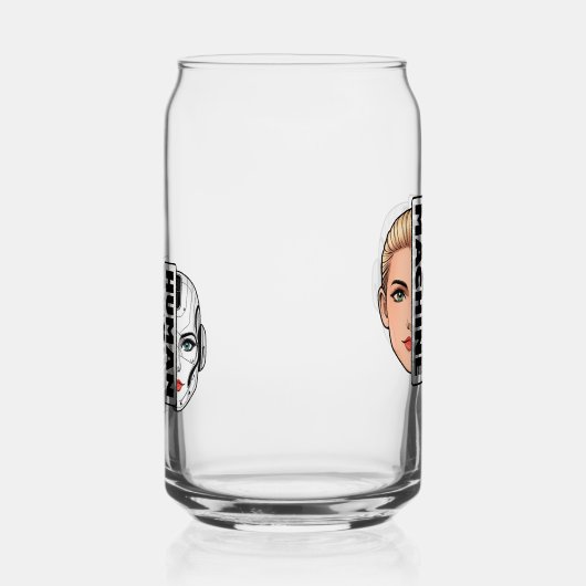 HUMAN x MACHINE Dosenglas (Rechts)