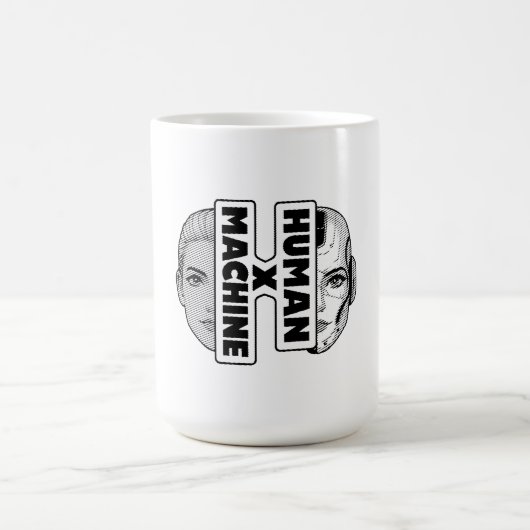 HUMAN x MACHINE Kaffeetasse (Mittel)