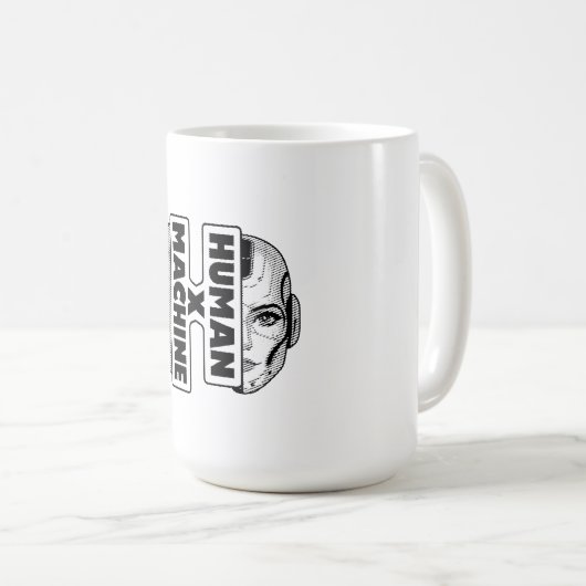 HUMAN x MACHINE Kaffeetasse (VorderseiteRechts)