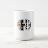 HUMAN x MACHINE Kaffeetasse (Mittel)