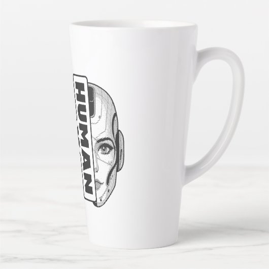 HUMAN x MACHINE Milchtasse (Rechts)