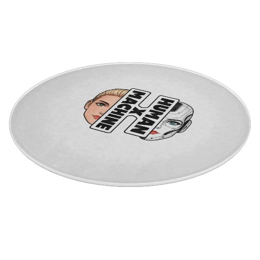 HUMAN x MACHINE Schneidebrett (Ecke)