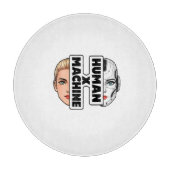 HUMAN x MACHINE Schneidebrett (Vorderseite)