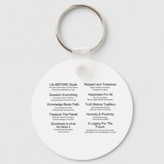 Humandi Schlüsselanhänger (Vorderseite)