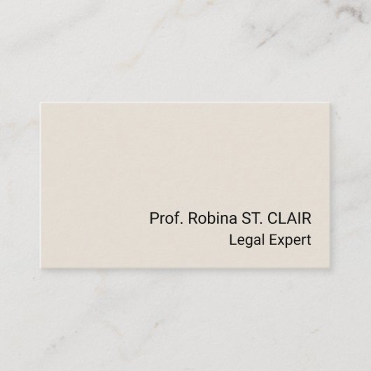 Humane Law Beruflich Business Card Visitenkarte (Vorderseite)