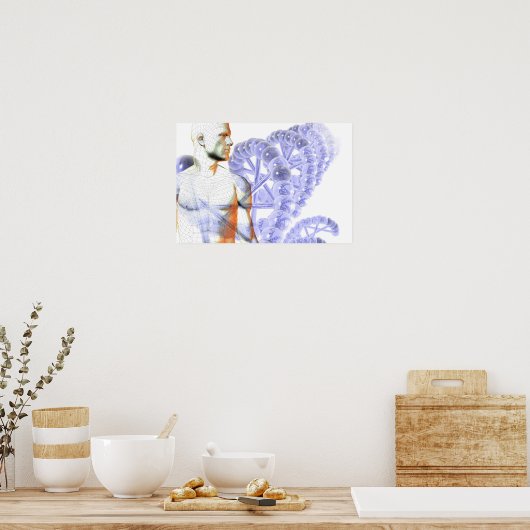 Humangenom Poster (Küche)