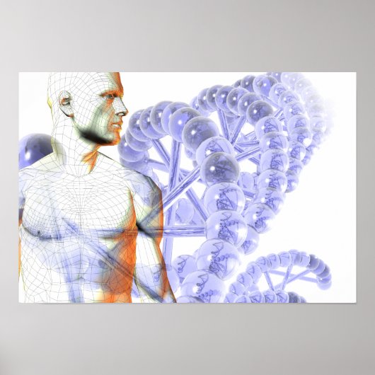 Humangenom Poster (Vorne)