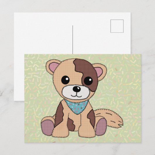 Humanhund Postkarte (Vorne/Hinten)